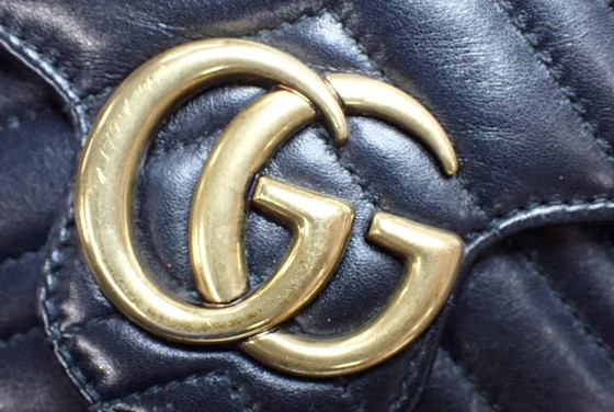 Gucci GG Marmont Mini Bag – Schoudertassen, Leer, Metaal (photo 10 of 15)