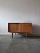 Vintage Deens dressoir in eikenhout