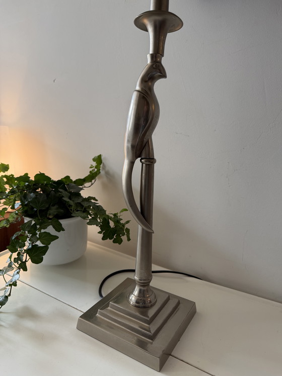 Image 1 of Lampada da tavolo con paralume