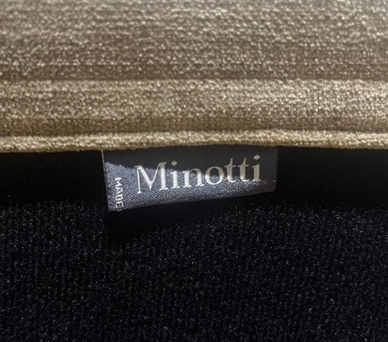 Image 1 of MINT CONDITION Minotti Dining Chairs Beige/Taupe Set 4