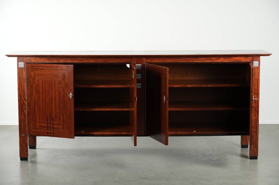Image 1 of Groot Art Deco design dressoir van Schuitema uit de Decoforma serie