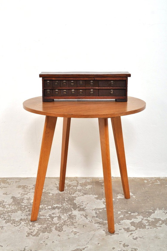 Image 1 of Antiek horlogemakers kastje, 1920s