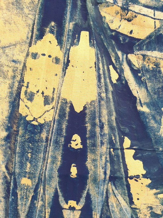 Jürgen Angeler - Blue Golden Jungle – Paintings & Drawings, Canvas (photo 4 of 22)