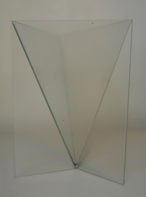 "Delta-Vase", Mart van Schijndel, 1981, Plexiglas, Holland – Vasi (photo 3 of 6)