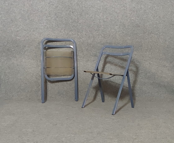 Image 1 of 2× SEDIA A GOCCIA ITALIA SEDIA A GOCCIA MEDIOEVO DESIGN DANESE ANNI '60 VINTAGE RETRO