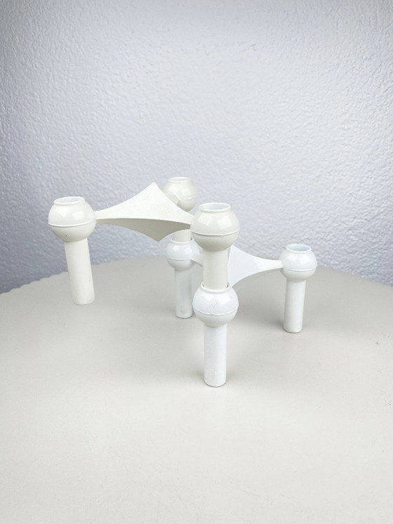 Image 1 of 2 candelabros modulares blancos Stoff Nagel