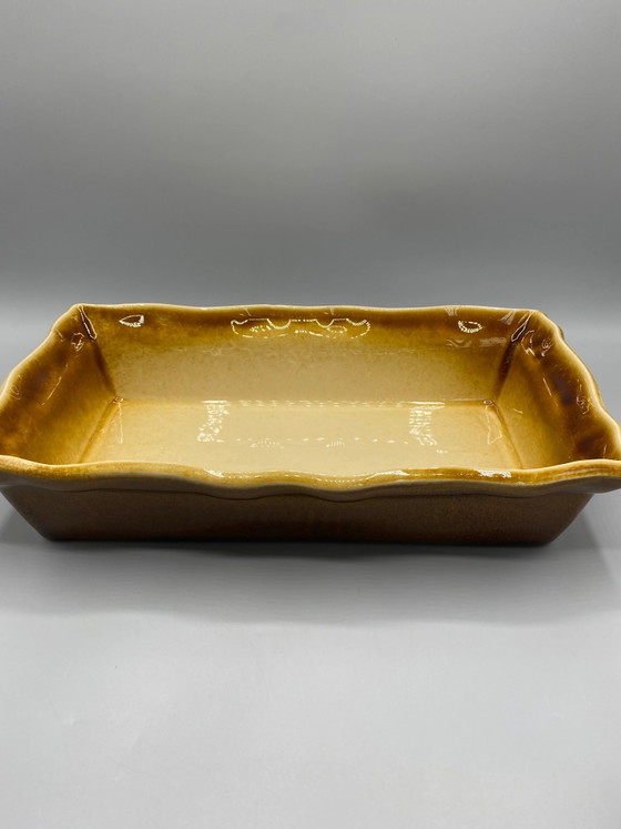 Grand plat à four vintage BCI, fabriqué en France – Vaisselle, Ceramic (photo 2 of 7)