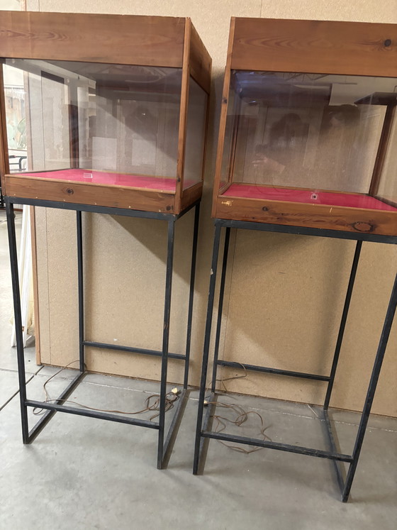 Image 1 of Vintage display cabinet / showcase / shop cabinet
