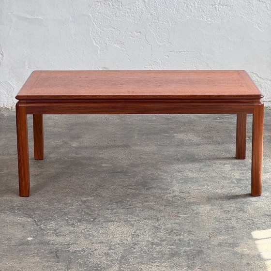 Image 1 of Solid Teak Mid-Century Coffee Table, 1960