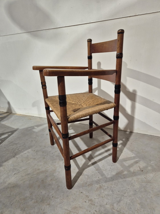 Image 1 of Jac Levee Art-Deco-Set, bestehend aus 2 Stühlen und einem Hocker