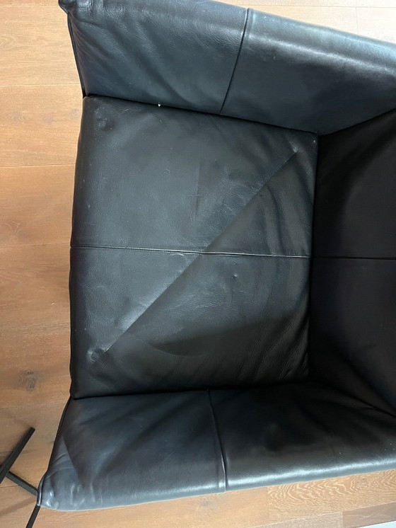 Image 1 of Montis: sillón Charlie de cuero negro - Gerard van den Berg