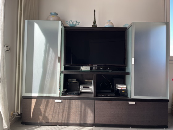 Soporte para TV/Estantería – Hülsta, Muebles TV, Wood, Glass (photo 5 of 5)