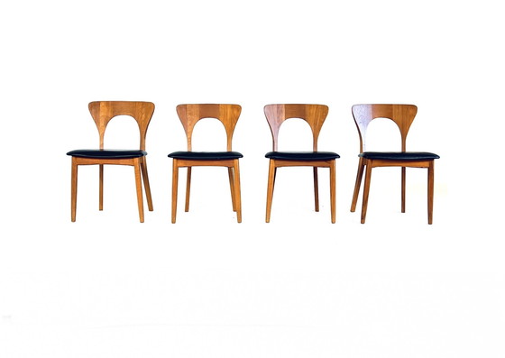 Image 1 of 4X 'Peter' Dining Chair, Niels Koefoed