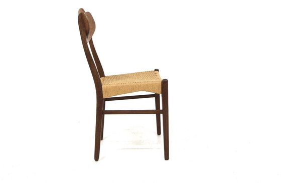 Image 1 of Set van 4 Scandinavische teakhouten stoelen, Denemarken, 1960