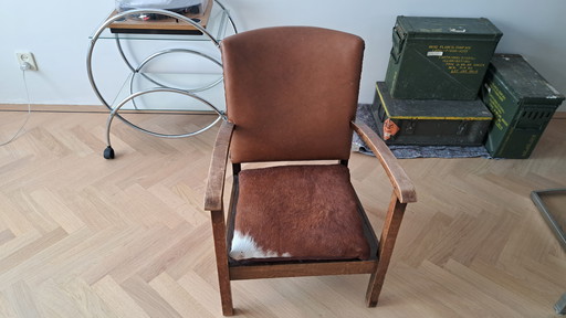 poltrona reclinabile vintage