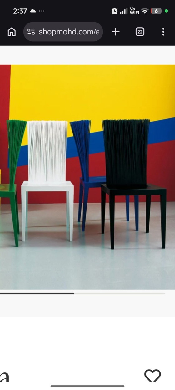 Dos Sillas de Jannet Edra – Loveseat, Metal, Plastic (photo 4 of 5)