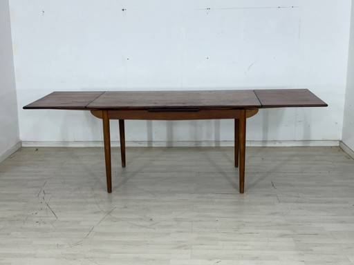 Danish teak dining table dining room table kitchen table Scandinavian table Mid - Century