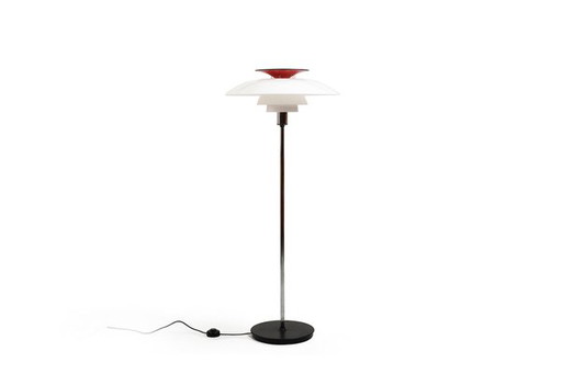 Lampada da terra PH80 di Poul Henningsen per Louis Poulsen, anni '80