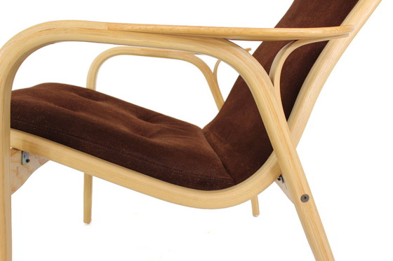 Image 1 of as new, Museum Condition! Vintage Lamino Chair from 1966, Yngve Ekström for Swedese, Nubuck Leather