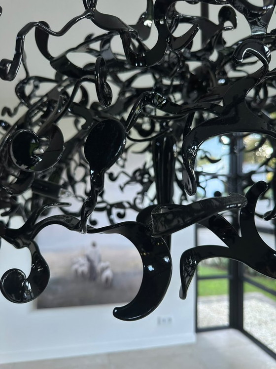 As good as new Brand van Egmond Flowerpower Black + WARRANTY, Ceiling lights, Metal, Design (photo 5 of 6)