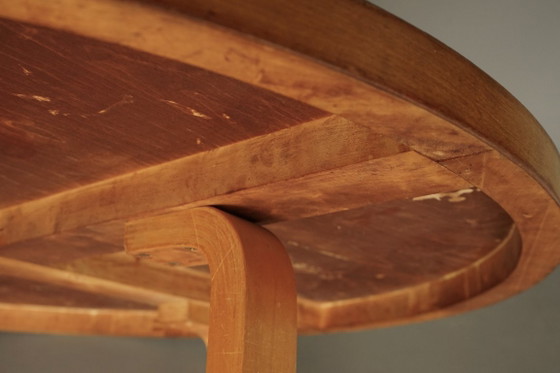 Image 1 of  L-leg Dining Table Model 91 by Alvar Aalto for Artek Finland, 1940s