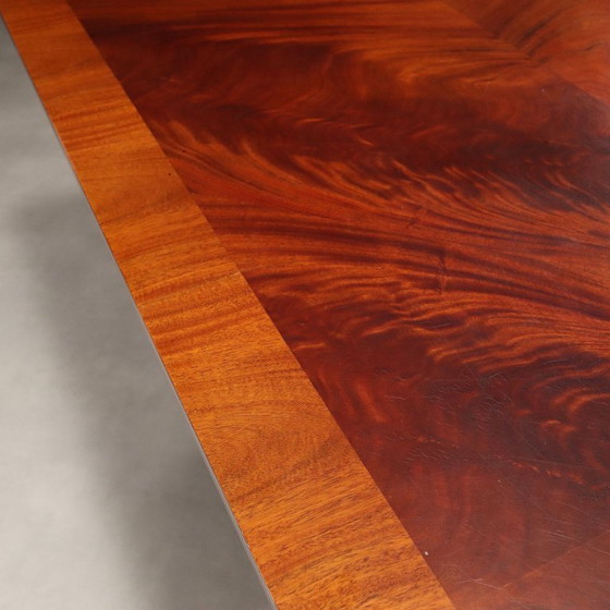 Image 1 of 1980s Table with Marble Legs