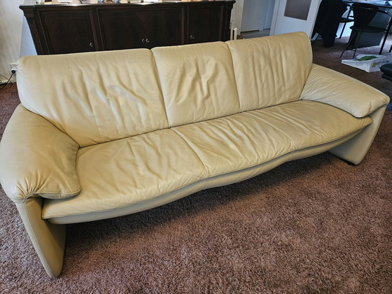 Image 1 of Leolux 3Seater Sofa Sand Color