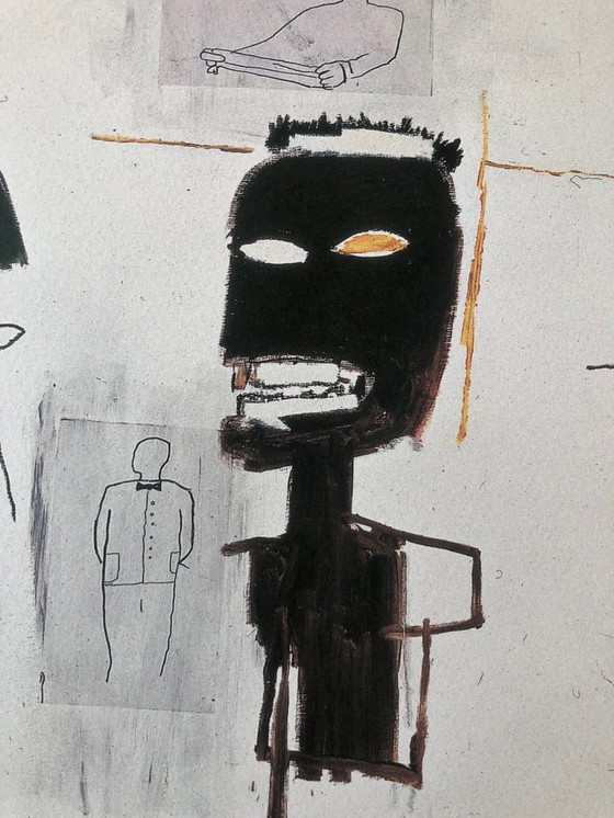 Image 1 of Jean Michel-Basquiat (1960-1988), Bird of Paradise, 1985, Copyright Estate of Jean-Michel Basquiat, Licencia de Artestar NY