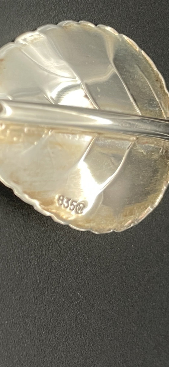 Widmann Antik Cocktail-Löffel mit Trinkhalm, Silber 835, OVP – Geschirr, Silver (photo 4 of 10)