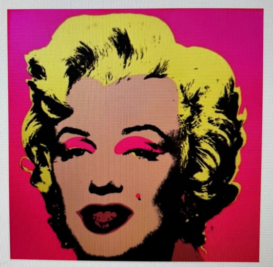 10 Marilyn Monroe screen prints 92cmX92cm from the Blue Grass Edition., Art, Paper, Black (photo 2 of 5)