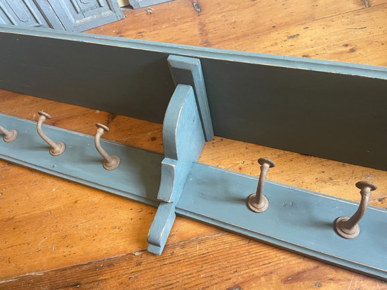 Image 1 of Appendiabiti da parete, appendiabiti da parete, scaffale, scaffale da cucina, 196 cm, francese