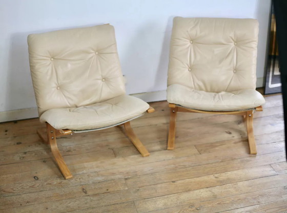 Image 1 of 2x sillones Siesta, Ingmar Relling, Westnofa, Noruega, años 70