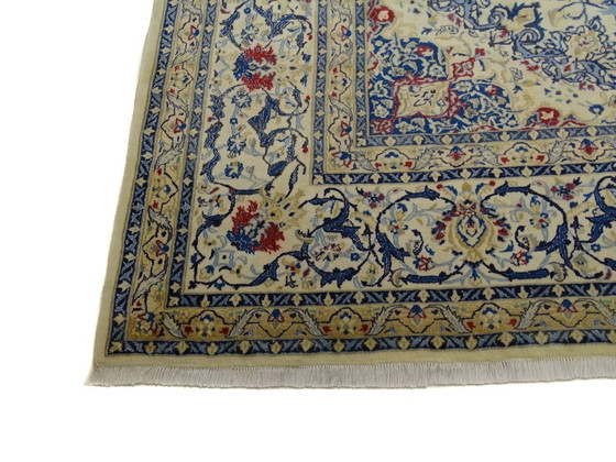 Image 1 of Tapis persan XXL Nain en soie - 495 x 337 cm - Noué à la main