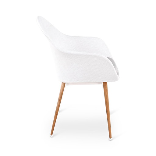 Castle Line Wit tuinstoel (set van 6)