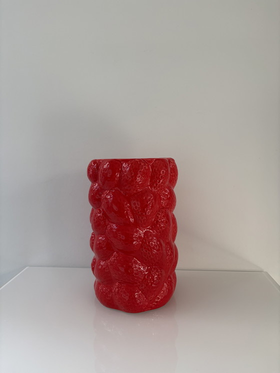 Image 1 of Strawberry vase
