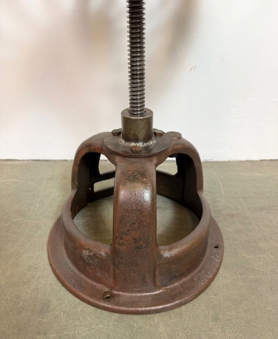 Image 1 of Vintage industriële draaistoel, jaren 1950