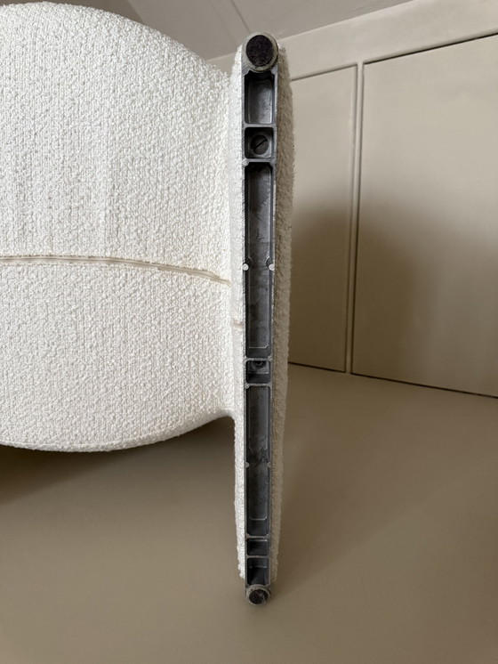 Image 1 of Giancarlo Piretti Artifort Ally Chair Fauteuil Chair Reupholstered Bouclé