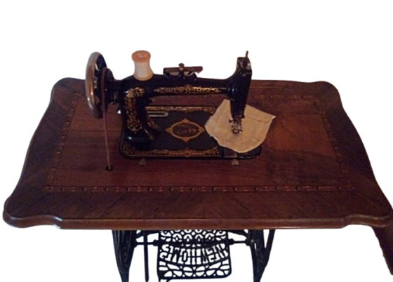 Image 1 of Antique Sewing Machine New Home