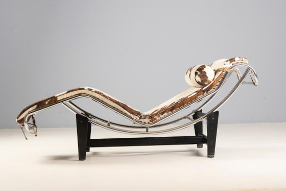 Image 1 of Chaise longue, stile LC4, anni '70