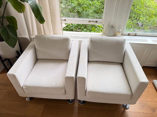 2x Vitra Jasper Morrison Park Sessel
