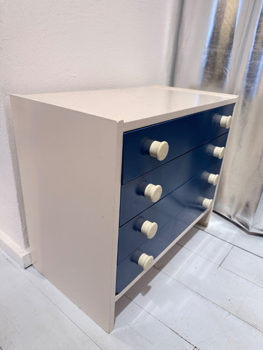 Cassettiera vintage anni '70