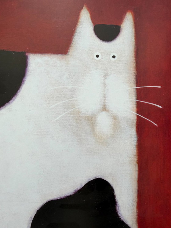 Daniel Kessler, Spotted Cat, Copyright dKessler, Konstanz, 2001...Printed in Switzerland – Art Prints, Paper (photo 6 of 10)