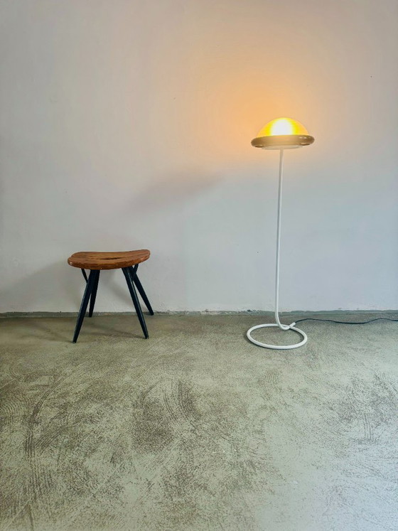 Skulpturale Halbkugel-Stehlampe von Aldo Van Den Nieuwelaar, Niederlande, 1970er Jahre (photo 7 of 7)