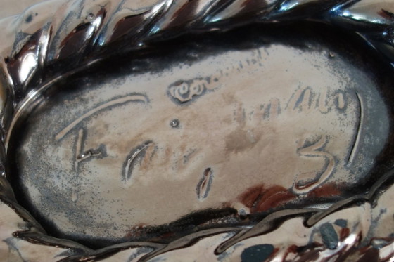 Image 1 of Frutero de cerámica de la década de 1950