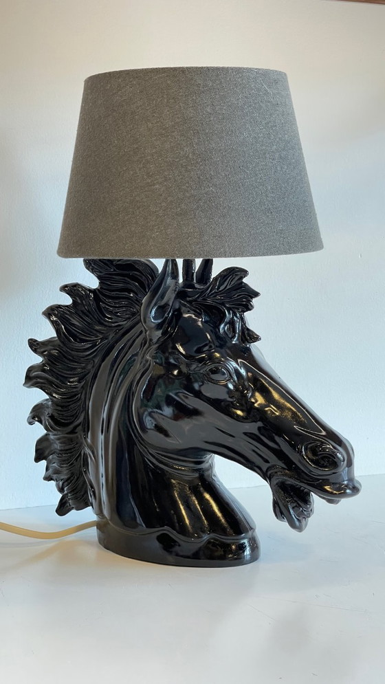 Lampada Testa di Cavallo di CODICO France – Lampade da tavolo, Polyester, Textile (photo 8 of 22)