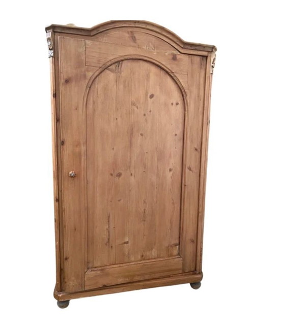 Image 1 of Biedermeier Corner Cabinet - Stylish and Space-Saving