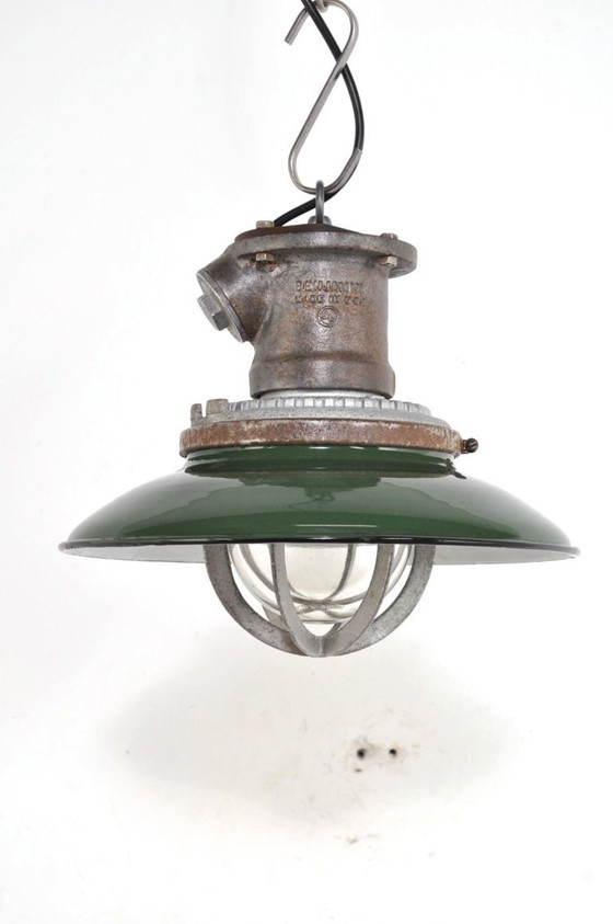 Image 1 of Lampade da fabbrica vintage USA, anni '30