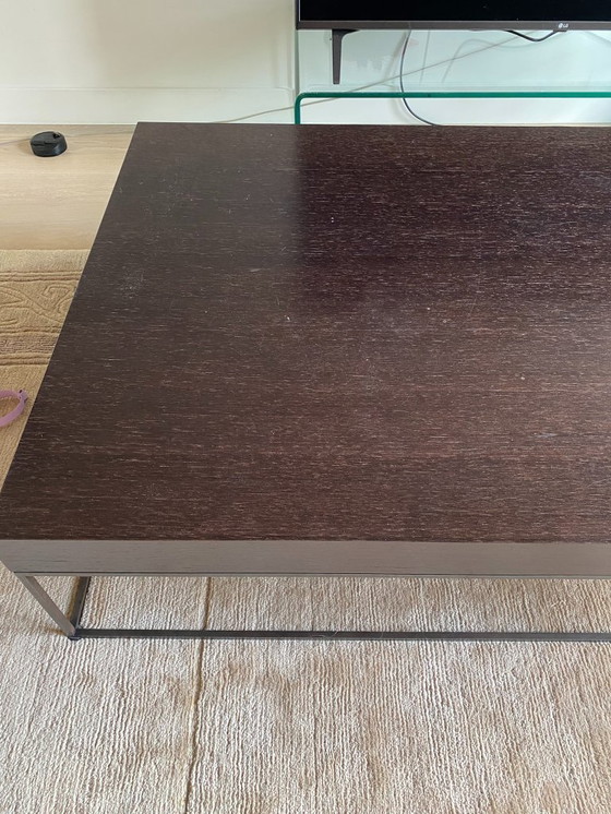 Image 1 of Tavolino - gambe in legno e acciaio