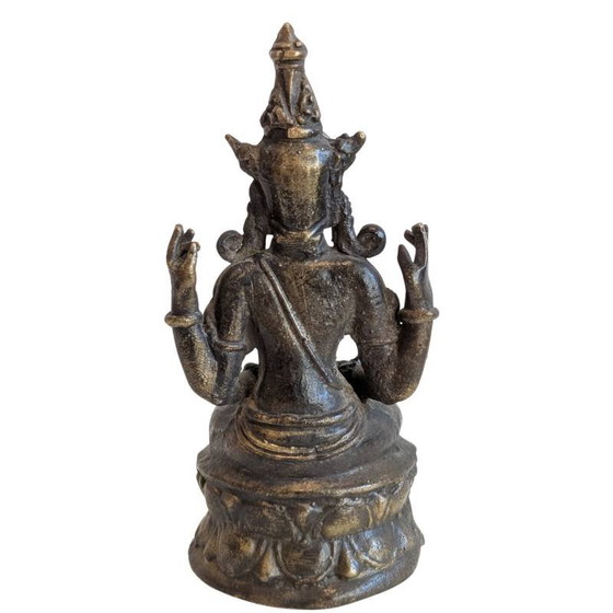 Khmer Avalokiteshvara Reisbeeld – Bodhisattva voor op Reis (kavel 147) – Beeldhouwkunst (photo 5 of 9)