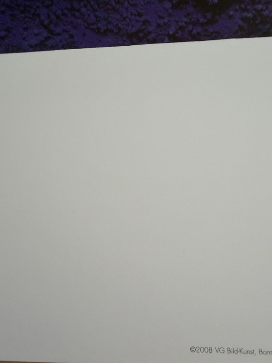 Image 1 of Yves Klein (1928-1962), Relieve esponja azul: RE19, 1958, © VG Bild-Kunst, Bonn 2008, Impreso en Alemania